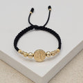 Pulsera San Benito Multi Balín en oro laminado